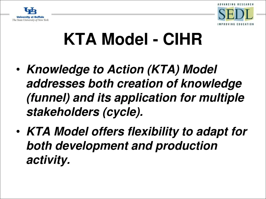 kta model cihr 1