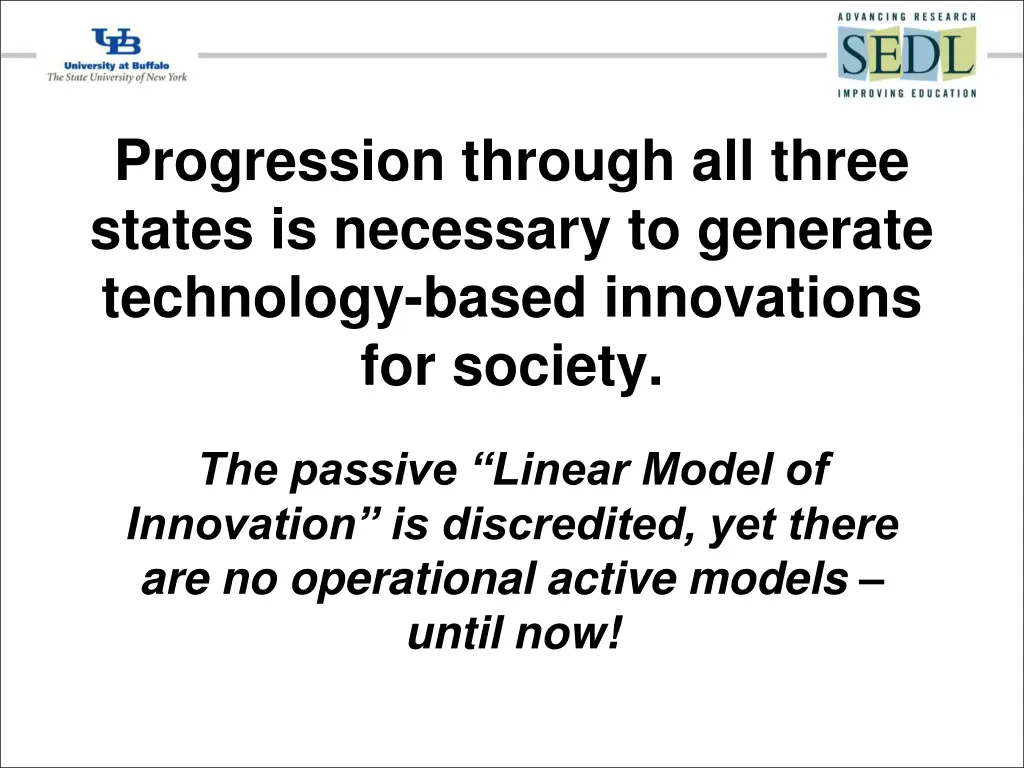 progression through all three states is necessary