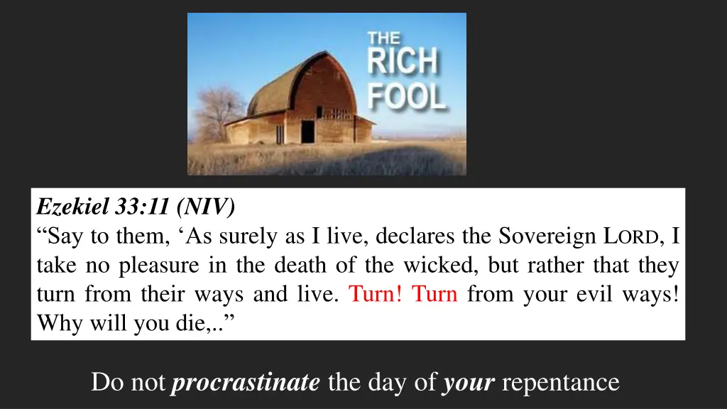 ezekiel 33 11 niv say to them as surely as i live 1