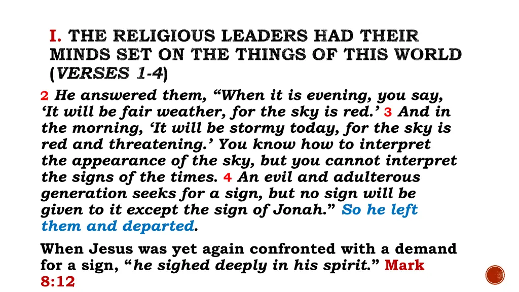 i the religious leaders had their minds 3