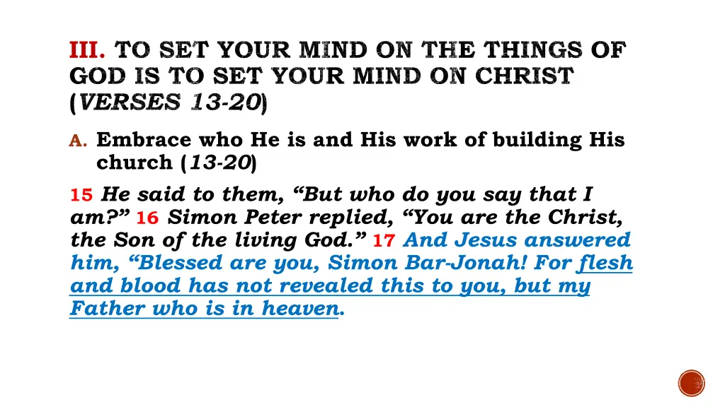 iii to set your mind on the things 2