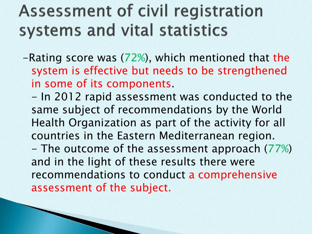 rating score was 72 which mentioned that