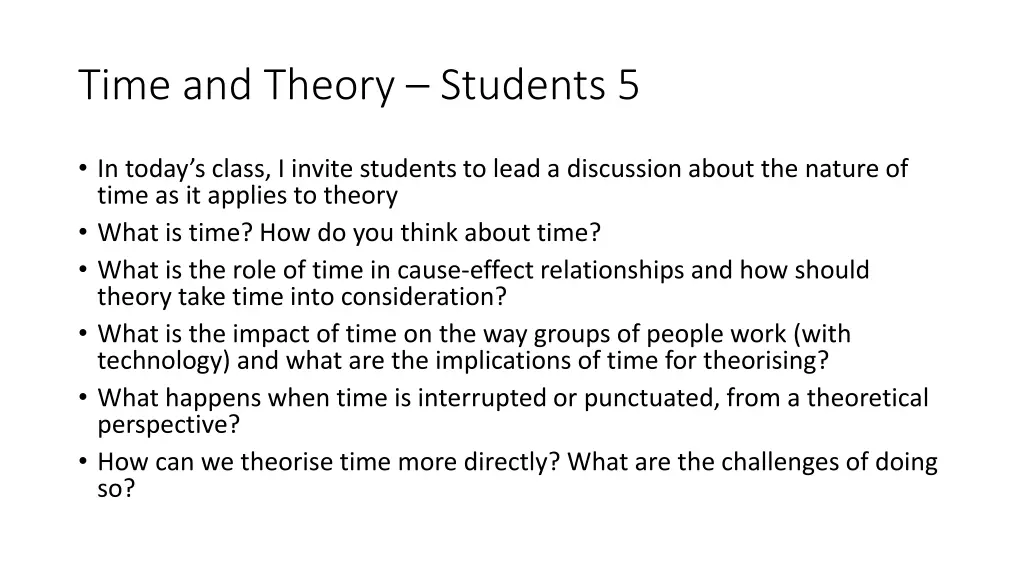 time and theory students 5