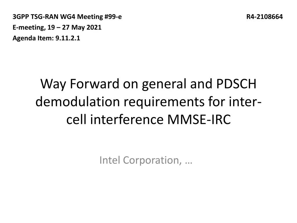 3gpp tsg ran wg4 meeting 99 e e meeting