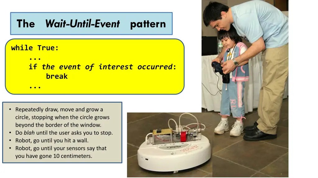 the wait until event pattern 2