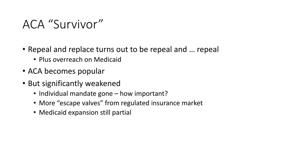 aca survivor