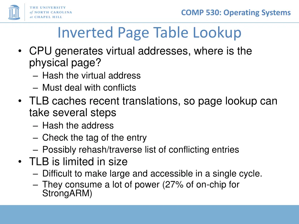 comp 530 operating systems 20