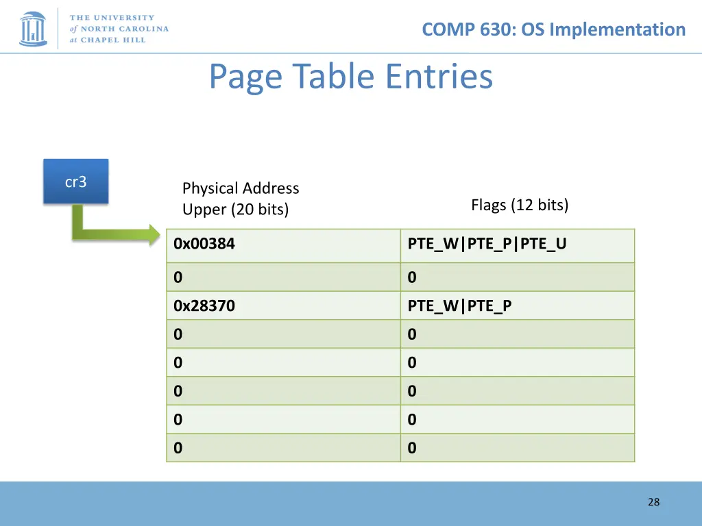 comp 630 os implementation 27
