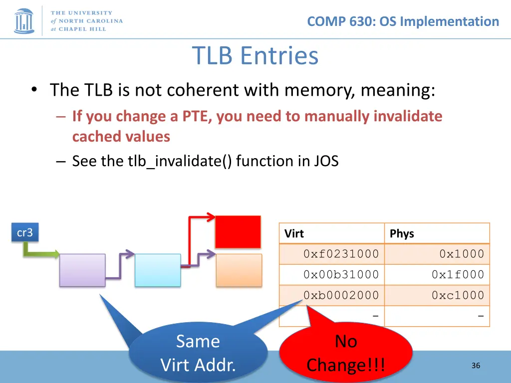 comp 630 os implementation 35
