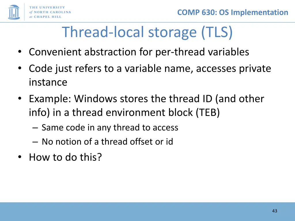 comp 630 os implementation 42