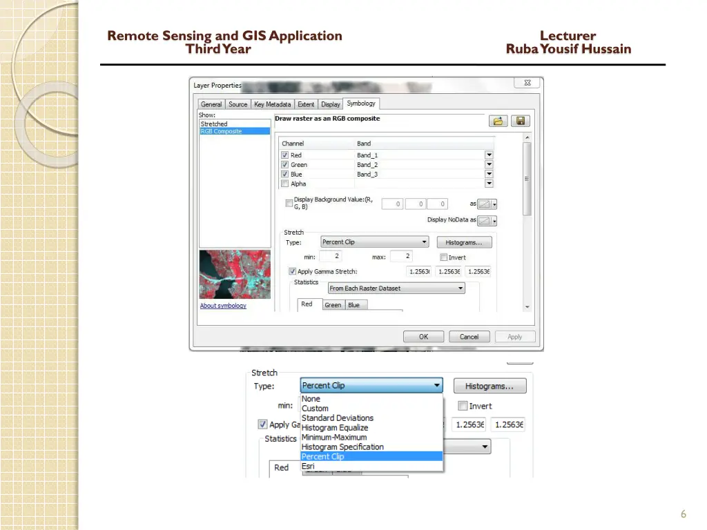 remote sensing and gis application lecturer third 4