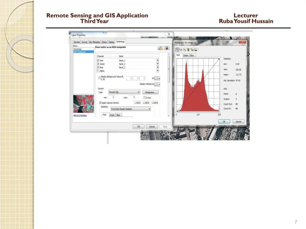 remote sensing and gis application lecturer third 5