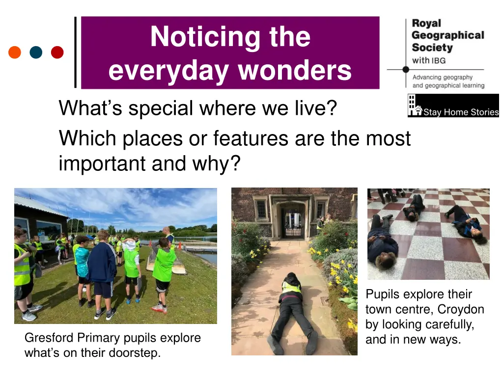 noticing the everyday wonders