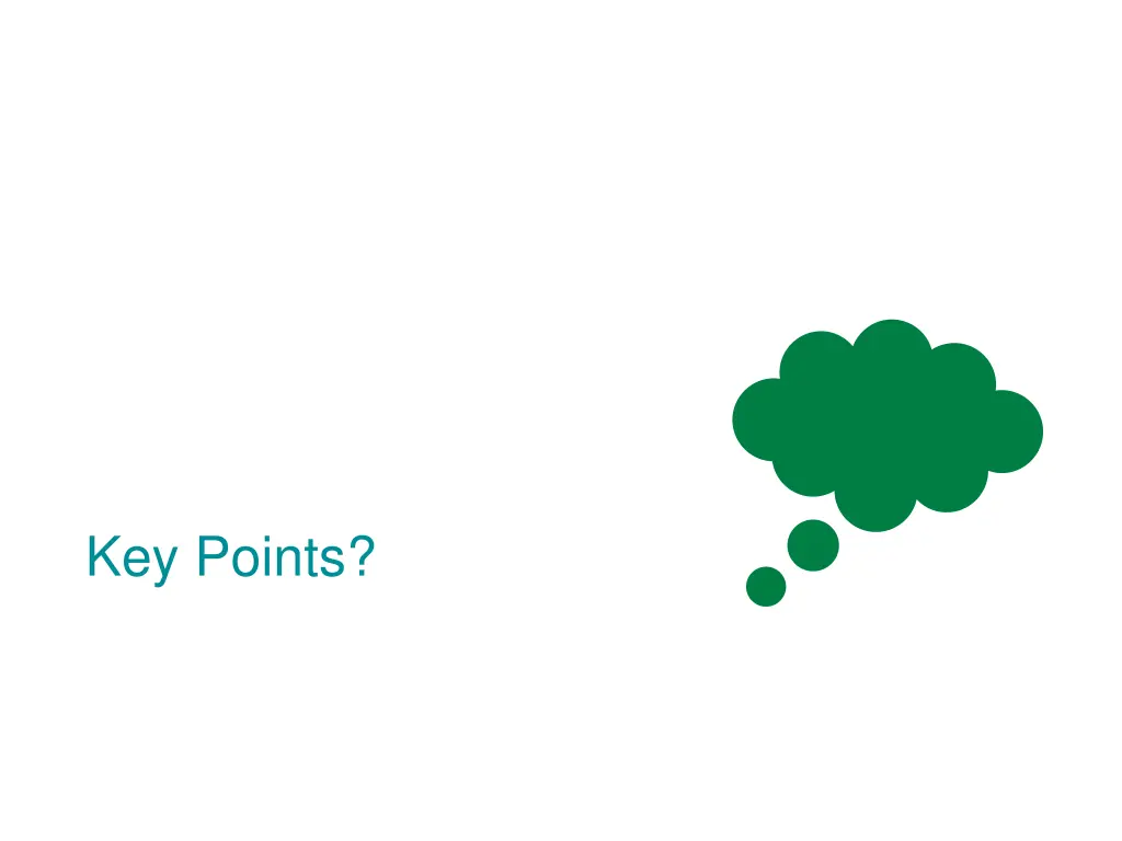 key points