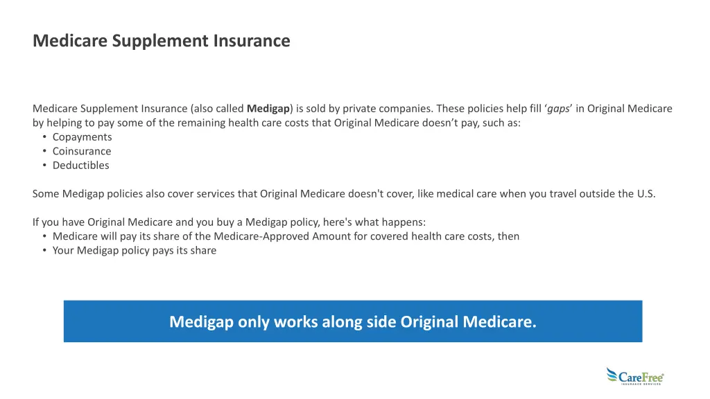 medicare supplement insurance