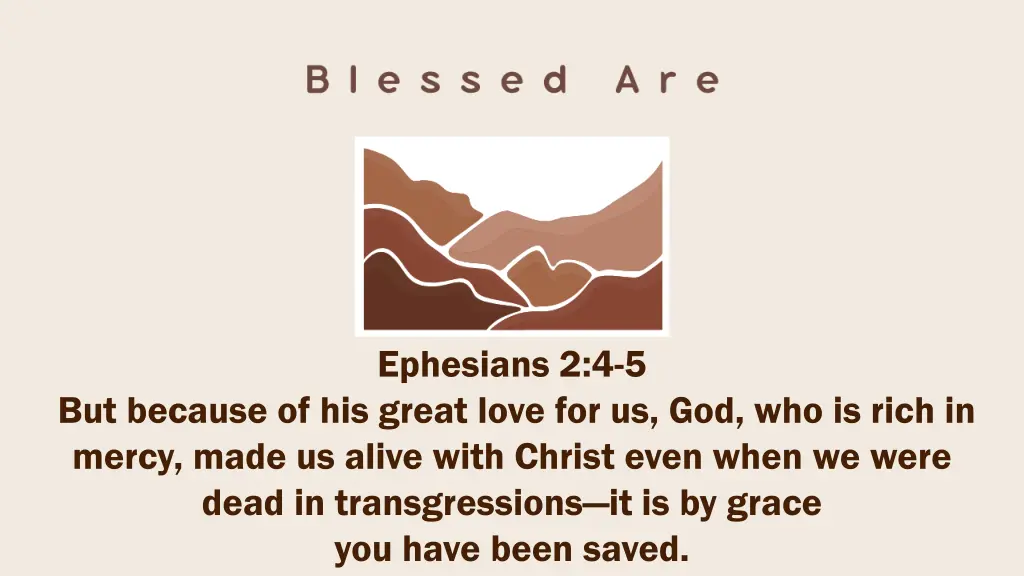 ephesians 2 4 5