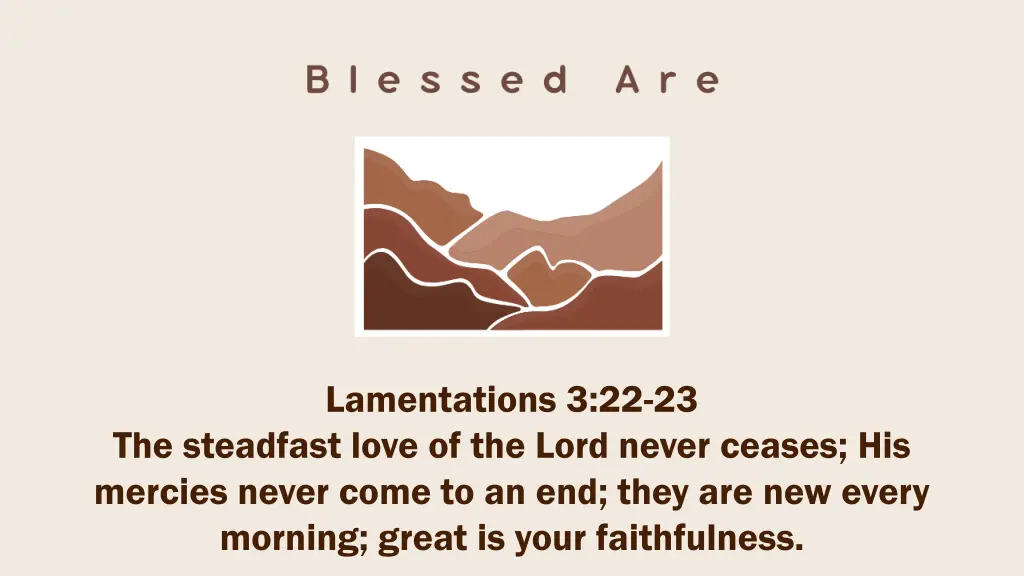 lamentations 3 22 23