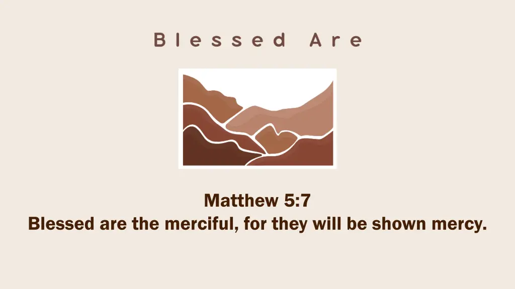 matthew 5 7 1