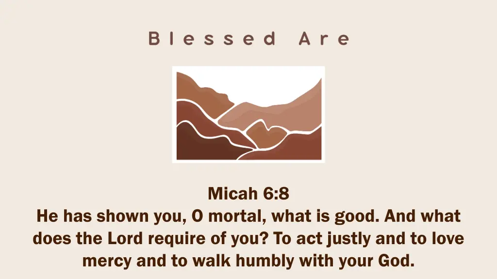 micah 6 8