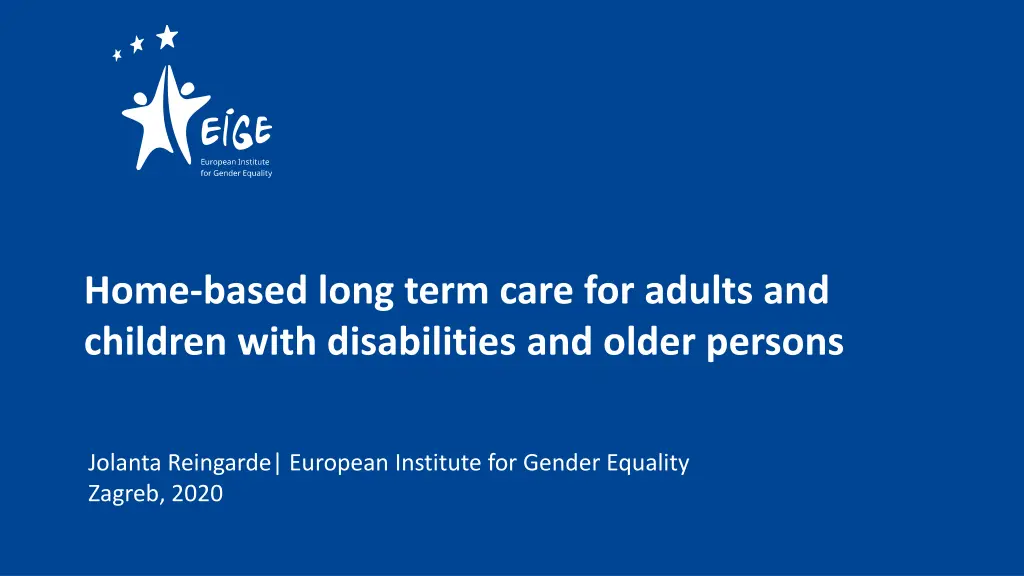 home based long term care for adults and children