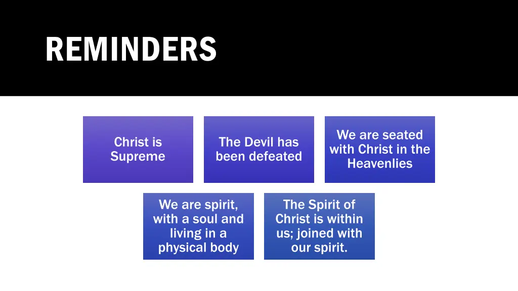 reminders