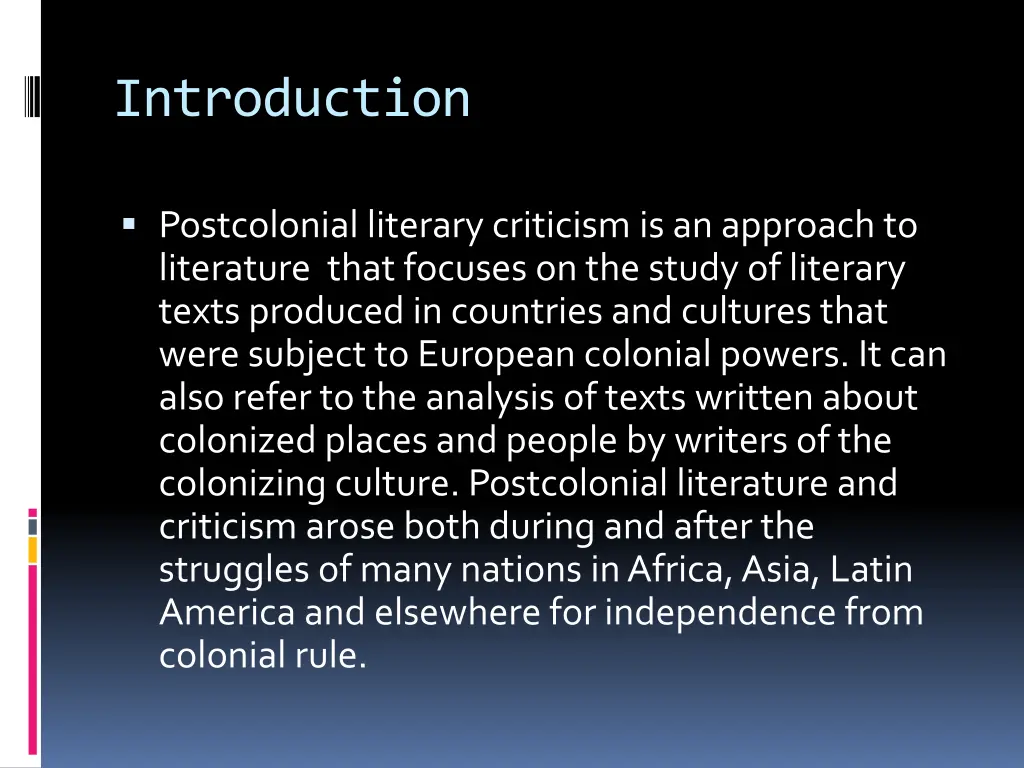 introduction