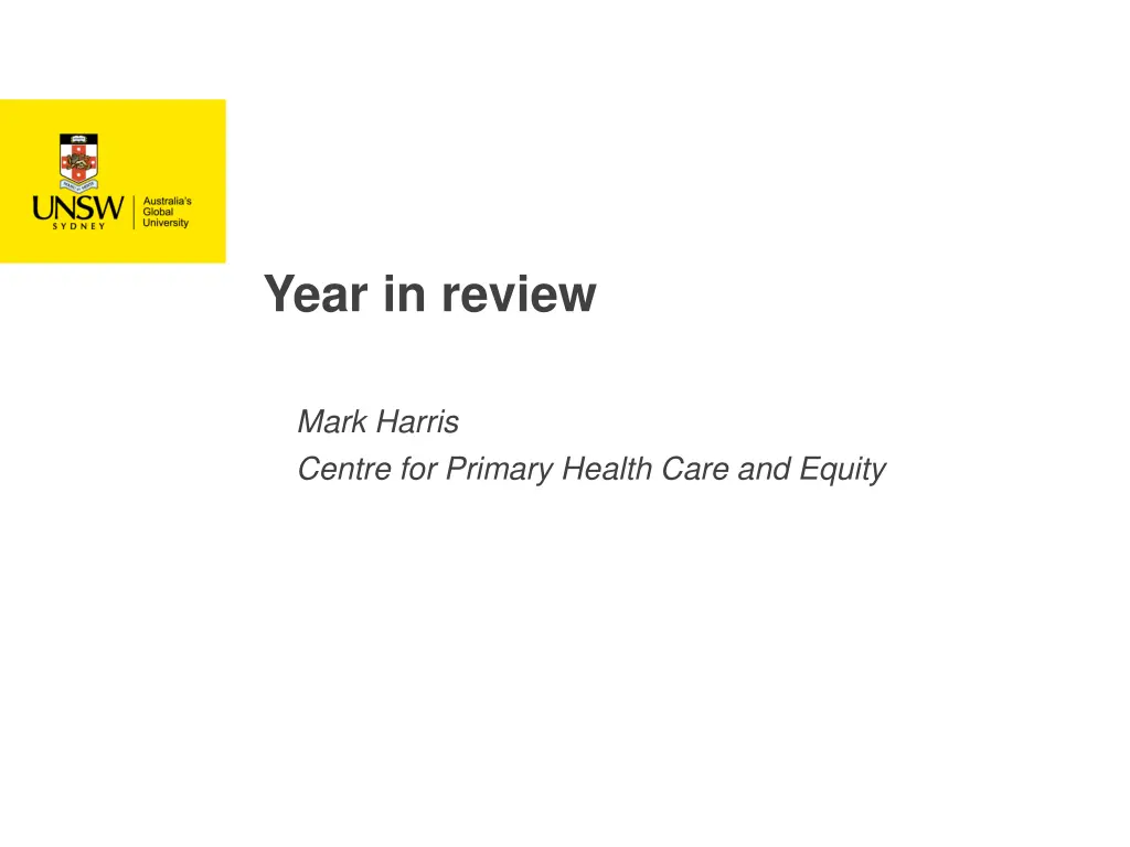 year in review
