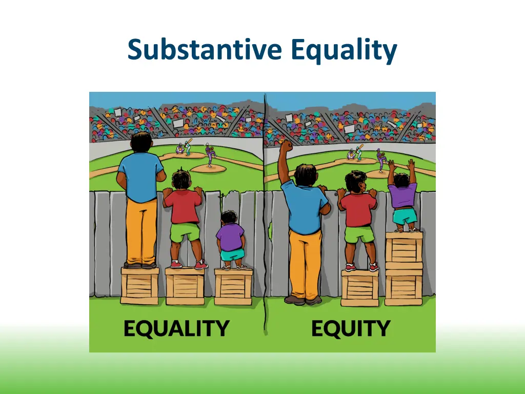 substantive equality 1