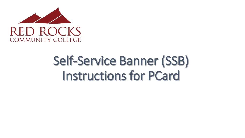 self self service banner ssb service banner