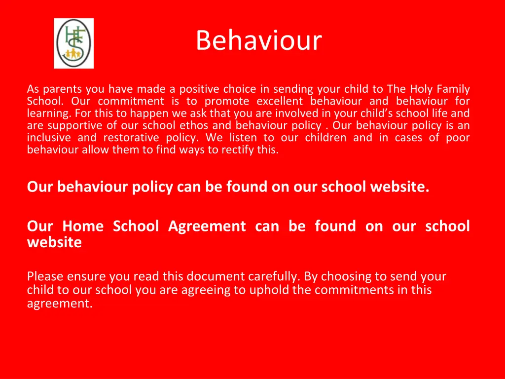 behaviour