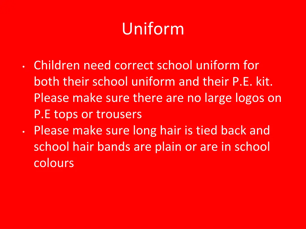uniform