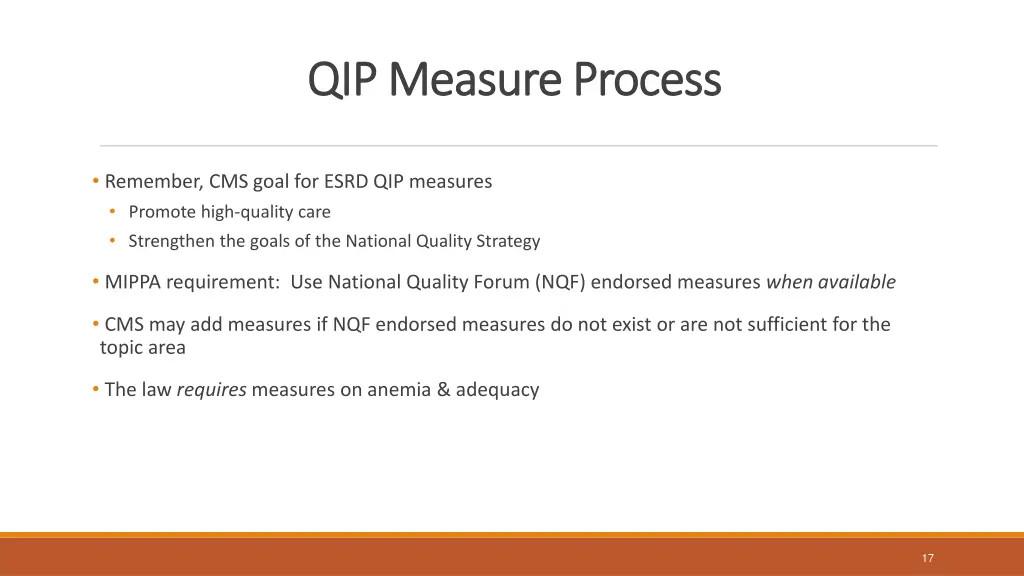 qip measure process qip measure process