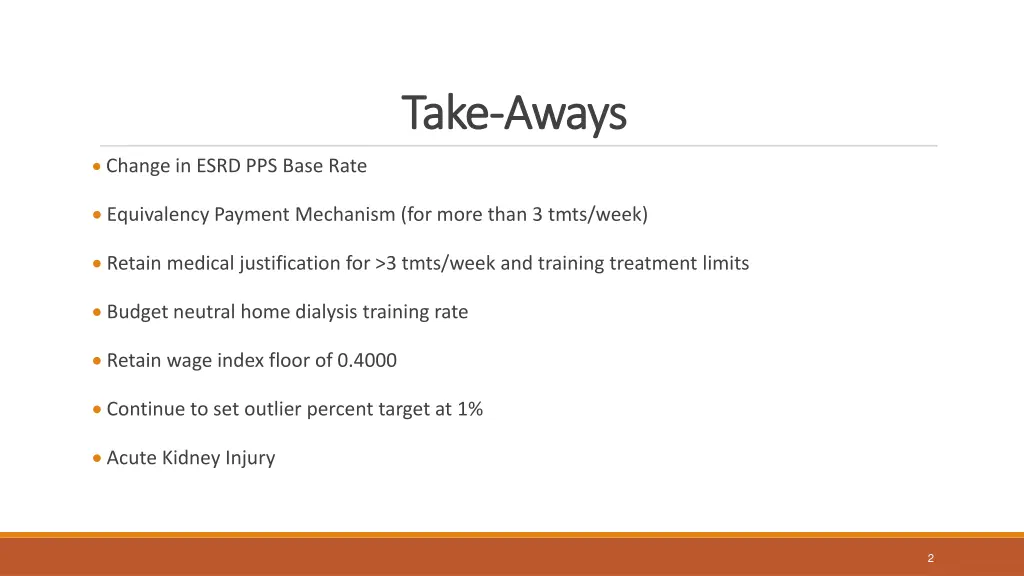 take take aways aways