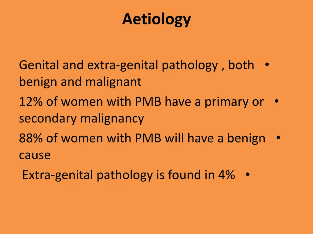 aetiology