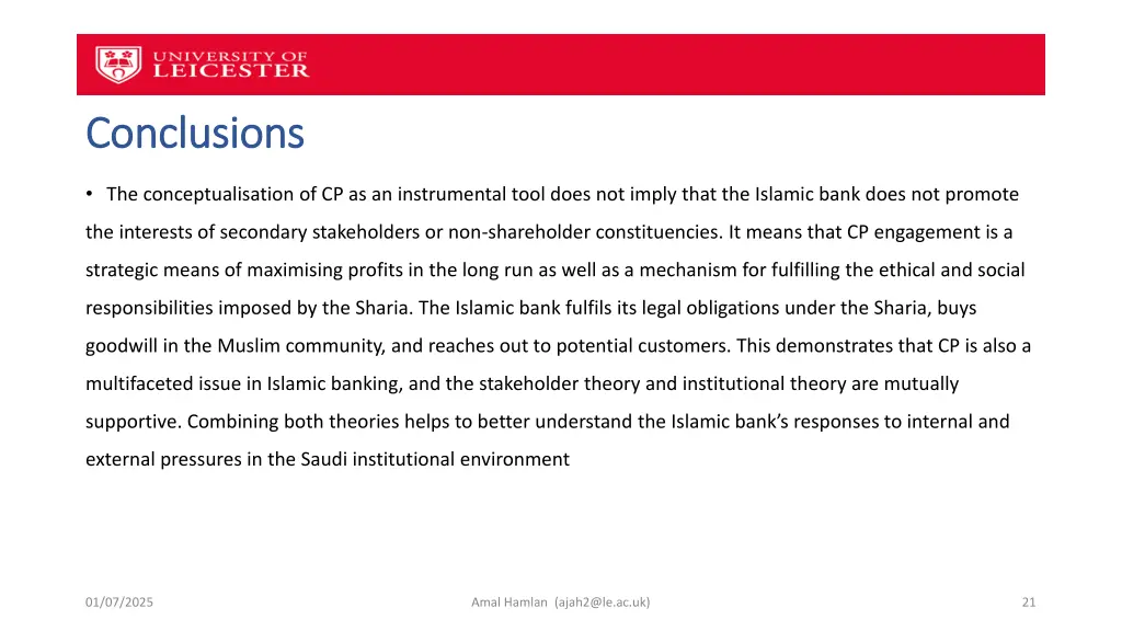 conclusions conclusions 1