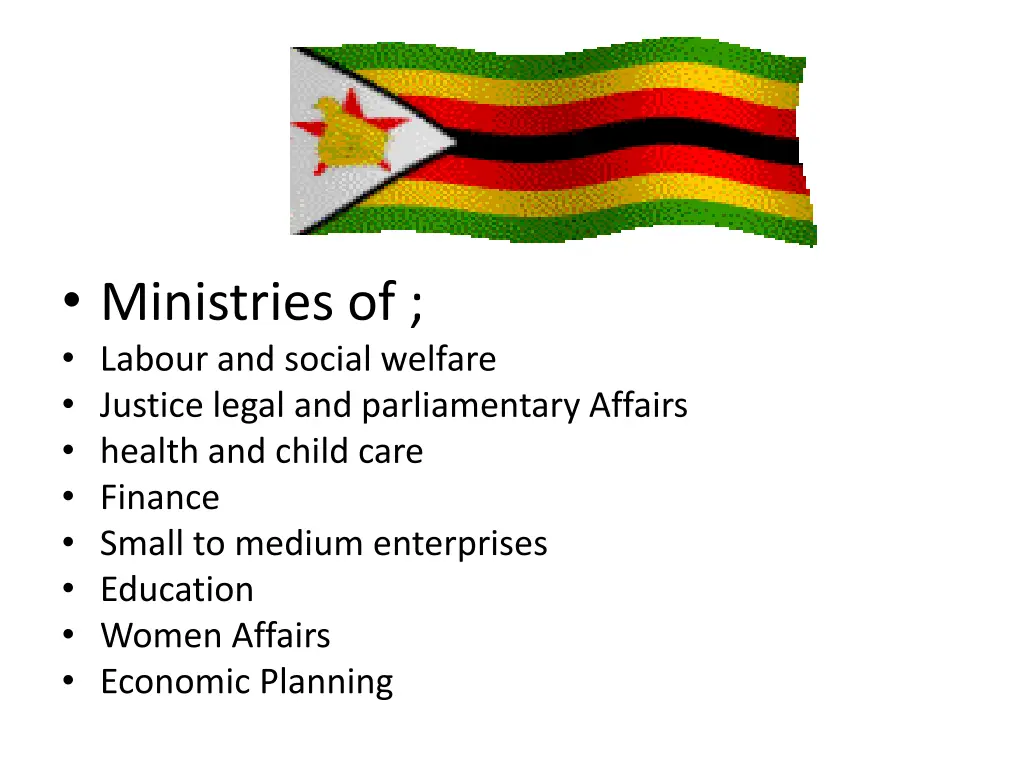 ministries of labour and social welfare justice