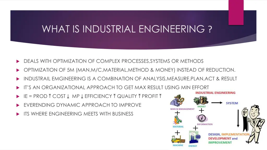 what is industrial engineering