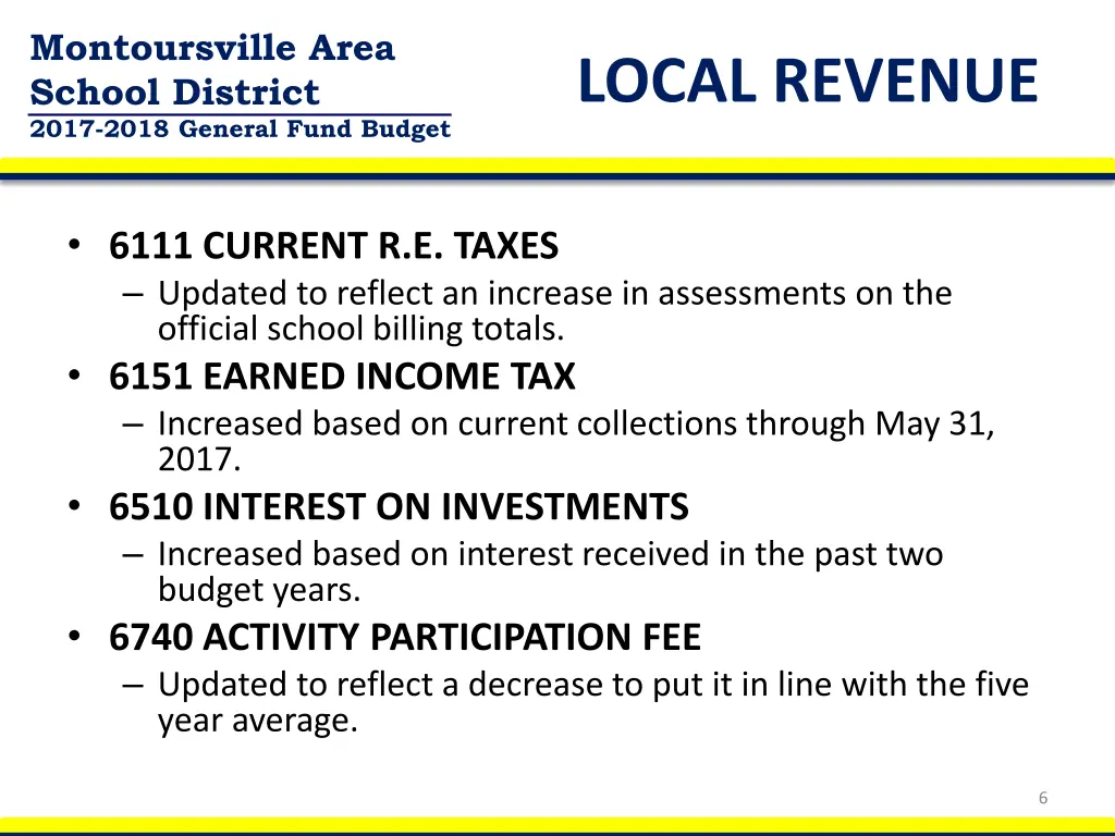 montoursville area school district 2017 2018 5