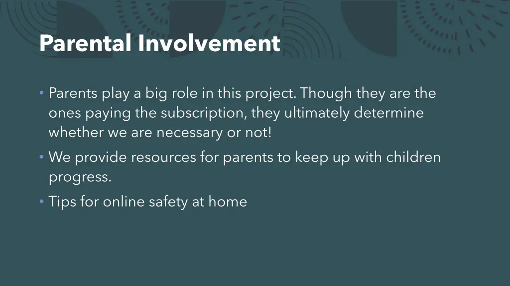 parental involvement