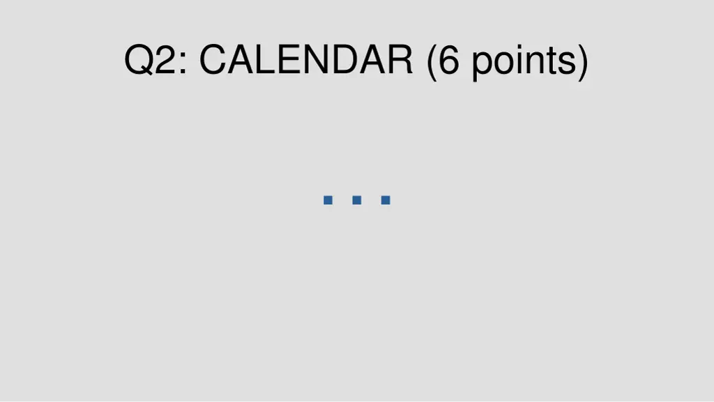 q2 calendar 6 points 1