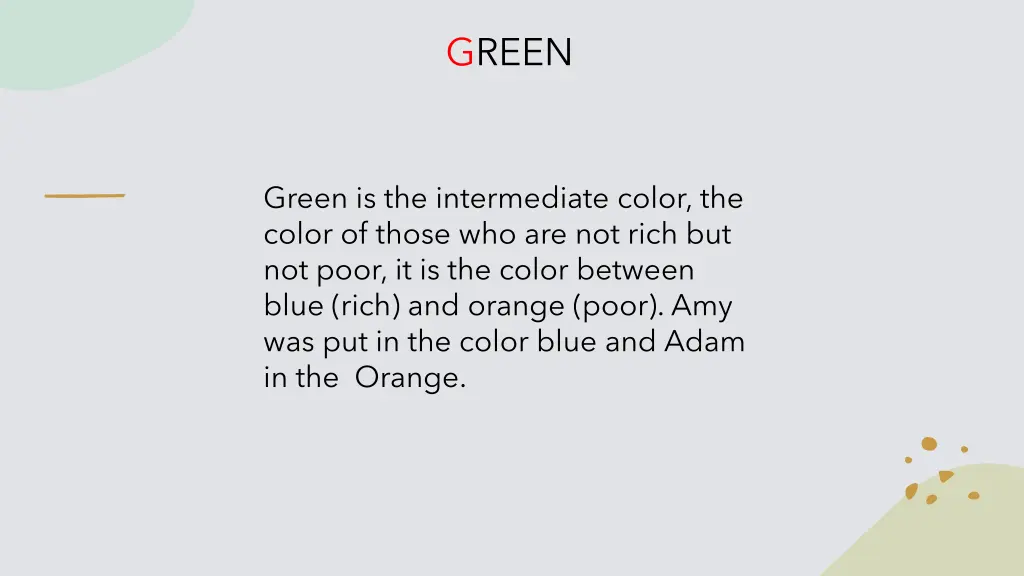 green