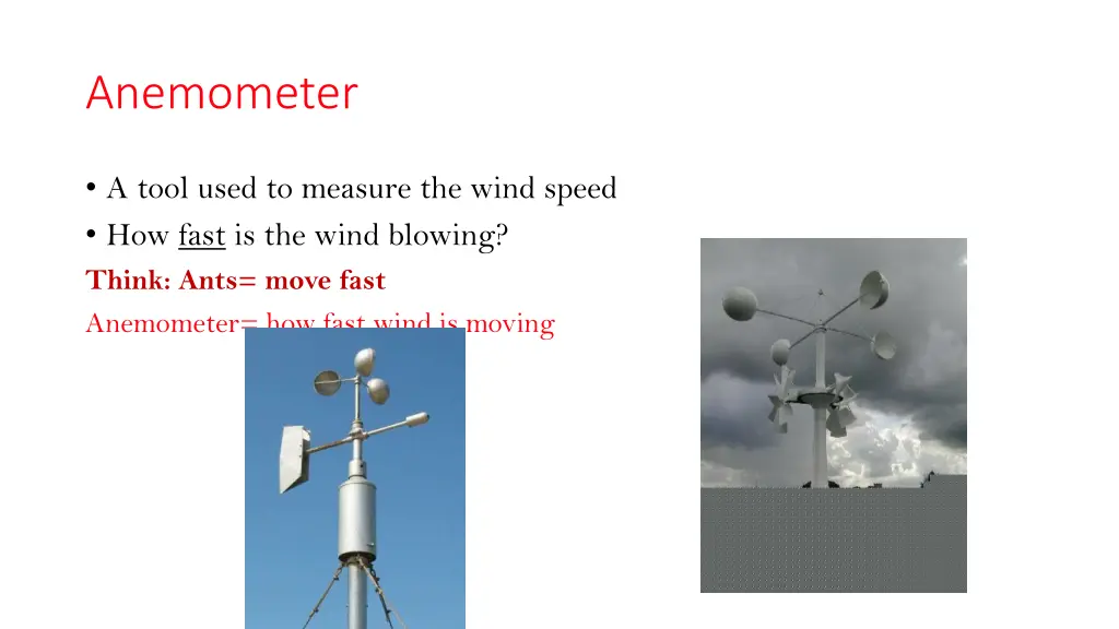 anemometer