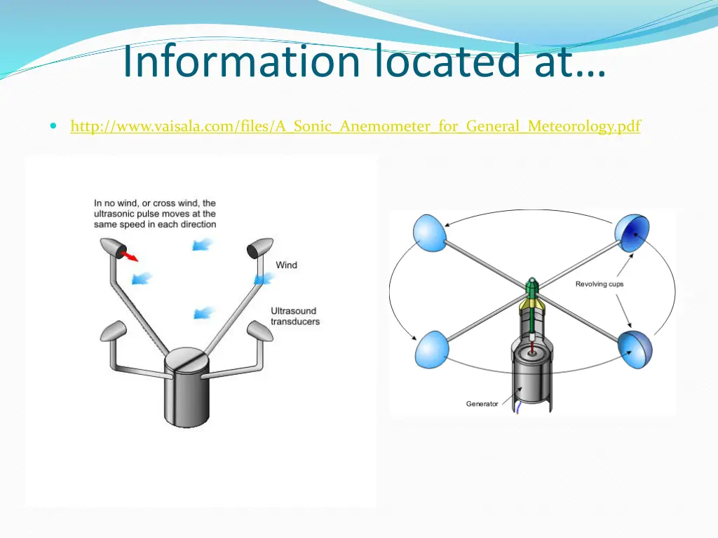 information located at