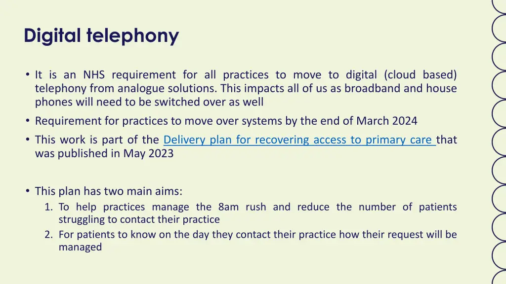 digital telephony