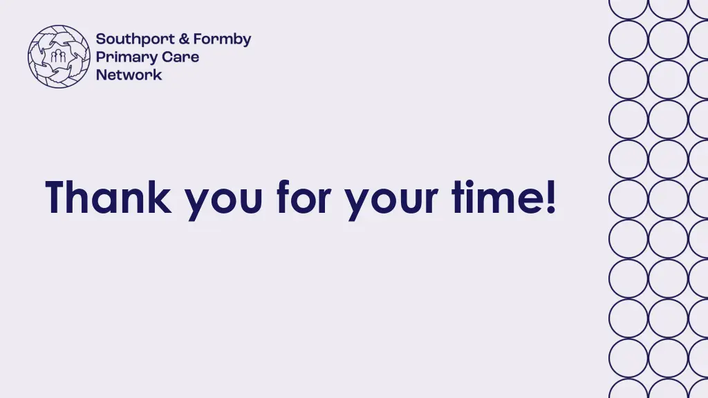 thank you for your time