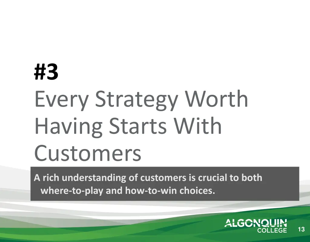 3 every strategy worth having starts with