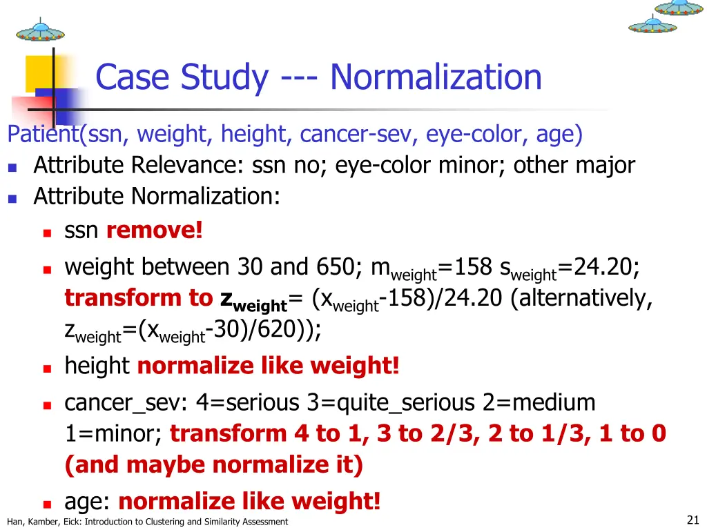 case study normalization