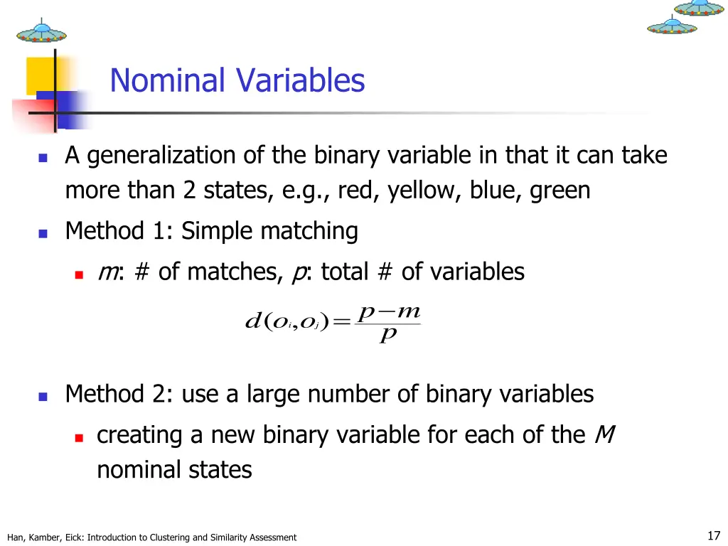 nominal variables