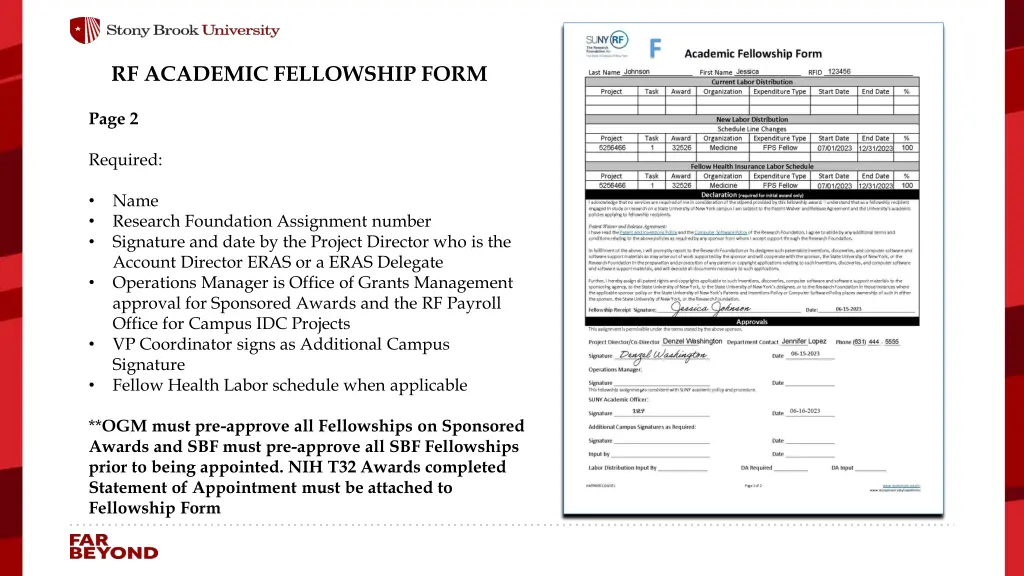 rf academic fellowship form 1