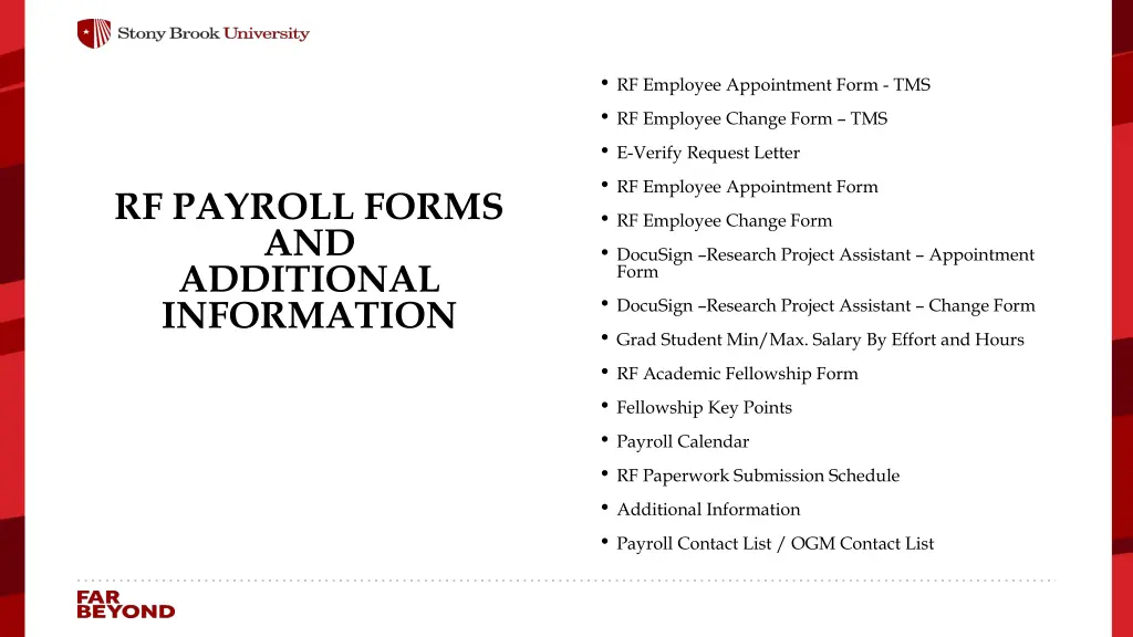 rf employee appointment form tms rf employee